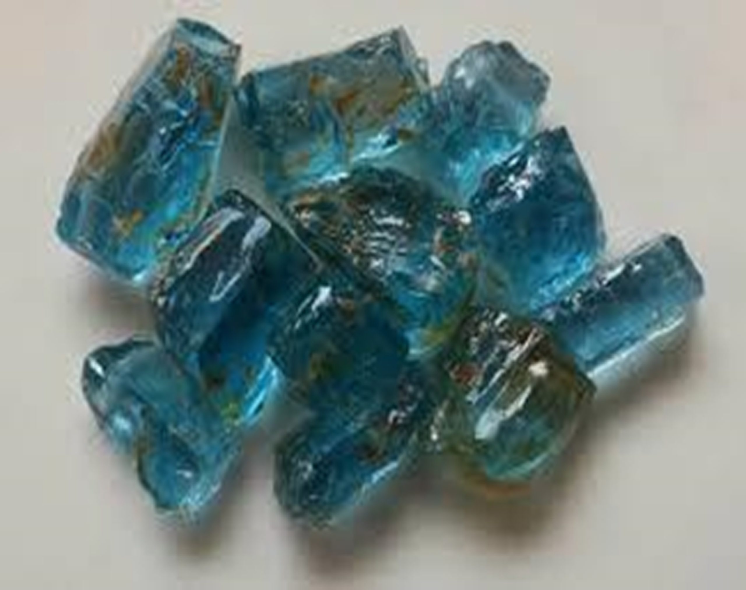 cristaux de béryls goschénite (Chine)